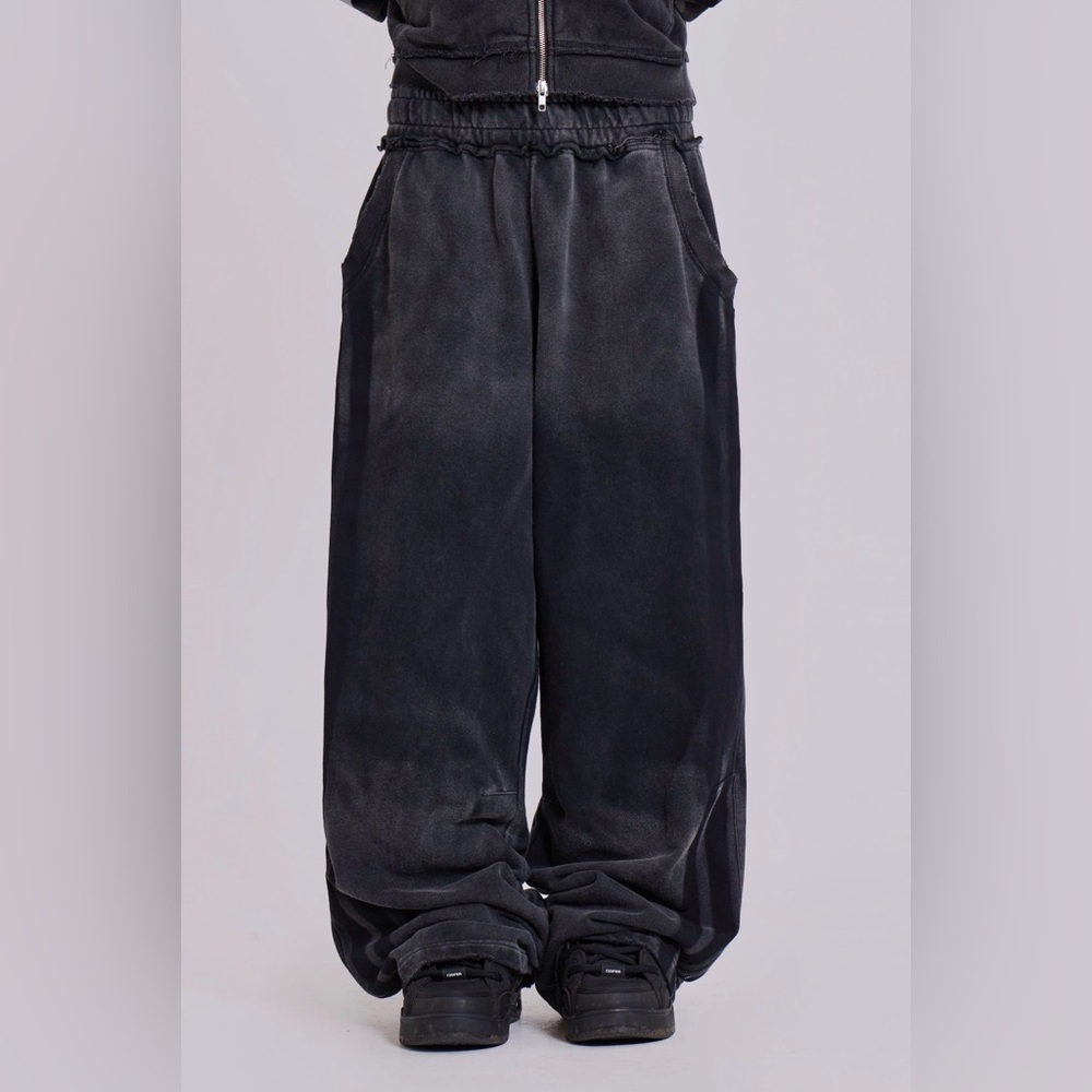 Black Wide-Leg Pants